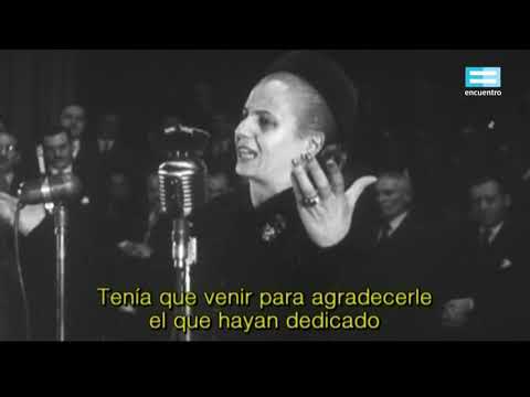 Discurso Evita, 17 de octubre 1951 (Primera transmisión televisiva) - Canal Encuentro