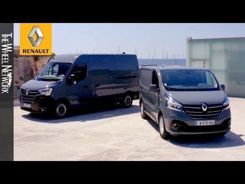 The new Renault Master and Trafic (2019 Facelift)