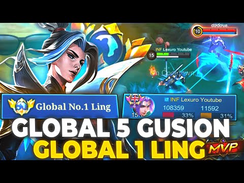 I Faced the GLOBAL #5 GUSION – He Was INSANE! | Ling MLBB