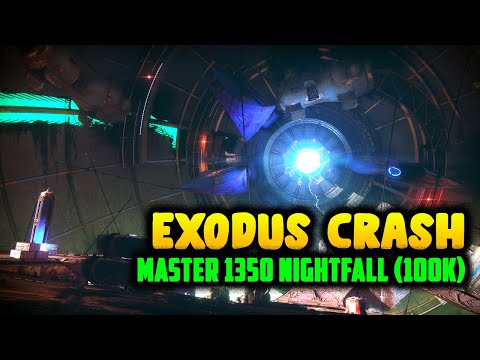 Destiny 2 | "Exodus Crash" Master 1350 (100k) Nightfall Ordeal Guide [Warlock]