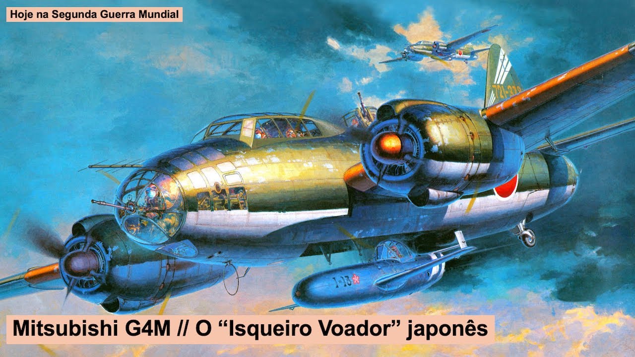 Mitsubishi G4M – O “Isqueiro Voador” japonês