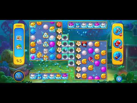 Fishdom level 11894 no boosters フィッシュダム ノーマル