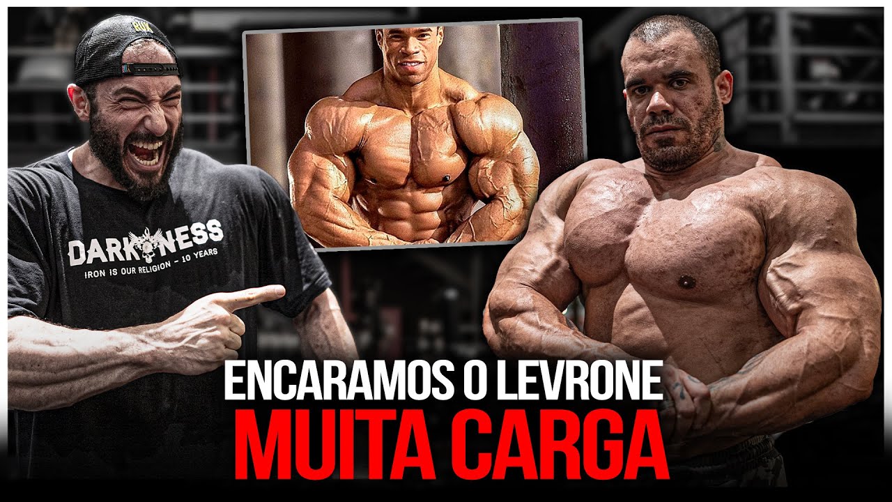 MORAES e NINJA encararam treino do KEVIN LEVRONE!! | * cargas absurdas *