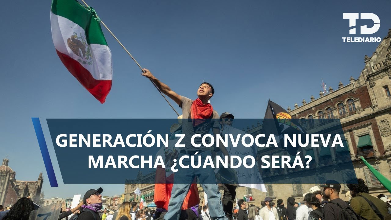Generación Z convoca a nueva marcha en CdMx; cuándo es