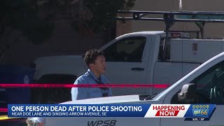 Man dies after shooting incident involving Albuquerque police