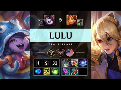 Lulu Support vs Leona - NA Grandmaster Patch 25.11