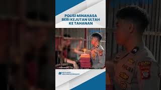 Awalnya di Prank, Aksi Polisi di Minahasa Bikin Haru, Kasih Kejutan Ultah untuk Tahanan