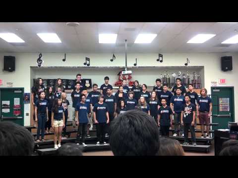 ERHS choir you raise me up