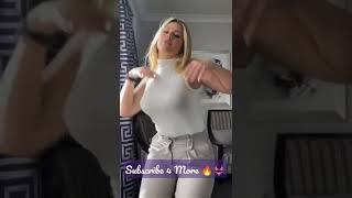 Tiktok No Bra Challenge #bustycurvygirls #tiktok #nobra #nobrachallenge #bralesstiktok #braless