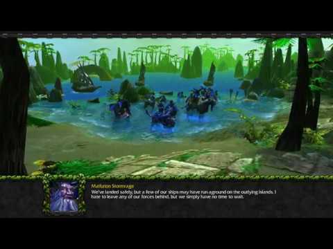 Warcraft 3: The Frozen Throne - Hard Mode - Sentinels Campaign - Mission 5 - Balancing the Scales