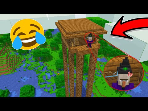 Moon & Lordi PRANKED a WITCH with HIGHT house in Minecraft | MoonLordi Funny Stories