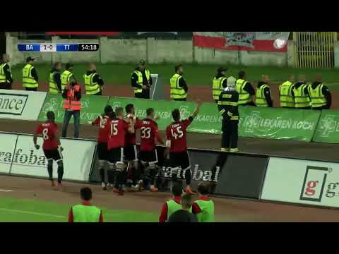 7. kolo SKUPINY O TITUL 2017/2018 - Radosť trnavských fanúšikov po premenenej penalte...