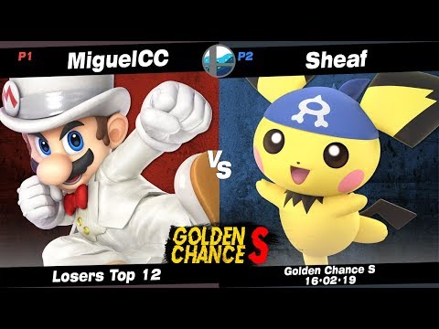 Golden Chance S: MiguelCC (Mario) vs Sheaf (Pichu) - Losers Top 12