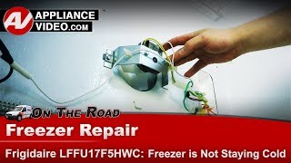 Frigidaire Freezer Repair: Intermittent Cooling — Evaporator Fan Motor Diagnostic & Repair