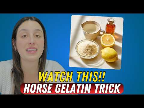 HORSE GELATIN TRICK - (WATCH THIS!!) - HORSE GELATIN FOR MEN - Cayenne Pepper Trick - Horse Gelatin
