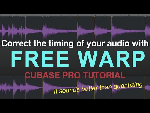 Perfect Timing, Every Time: Free Warp (Cubase Pro)