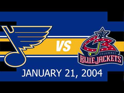 Highlights: Blues at Blue Jackets: January 21, 2004