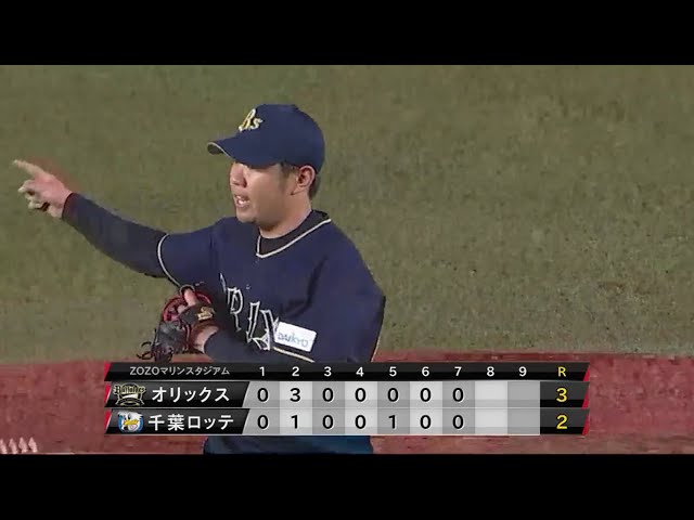 【7回裏】高さもコースを完璧!! バファローズ・西がアウトローにズバッと!! 2018/5/17 M-Bs