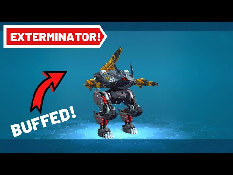 The Exterminator Fenrir with Ember & Igniter- War Robots Test Server - Rebalance - WR Gamepaly