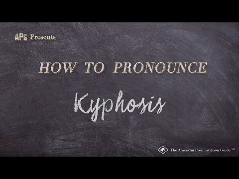 How to Pronounce Kyphosis (Real Life Examples!)