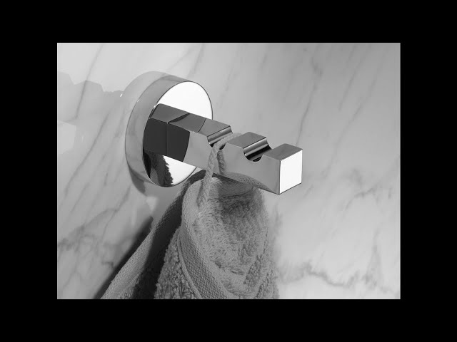 Video teaser for KEUCO Montagefilm kleben Edition 90 Handtuchhaken doppelt