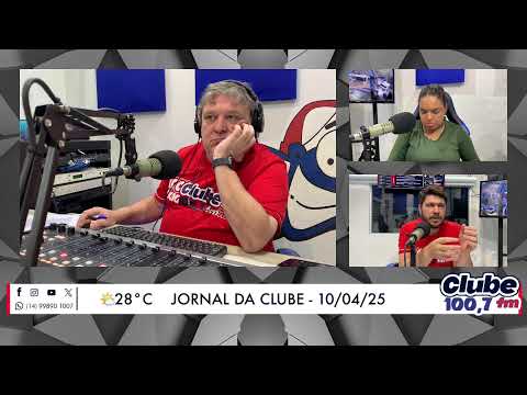 Jornal da Clube - 10/04/2025 - Edição do Almoço