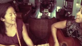 Sonia De Los Santos & Elena Moon Park practice Cottonfields / Cuando Apenas Era Un Jovencito