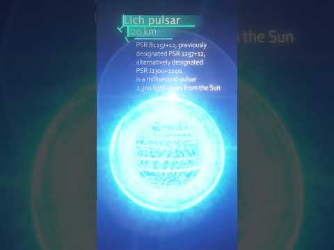 Lich pulsar rendered in Blender