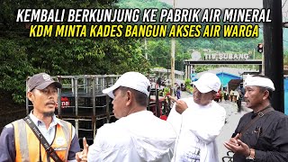 Download lagu KEMBALI BERKUNJUNG KE PABRIK AIR MINERAL | KDM MINTA KADES BANGUN AKSES AIR WARGA mp3 Download lagu KEMBALI BERKUNJUNG KE PABRIK AIR MINERAL | KDM MINTA KADES BANGUN AKSES AIR WARGA mp3