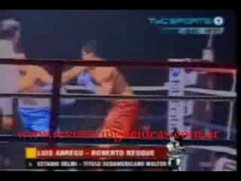 Abregu - Reuque titulo sudamericano welter