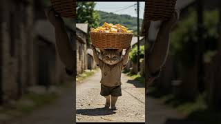 A garbage cat celebrated his birthday 😭 #tinkucat #cat #animation #trendingshorts #trending #shorts