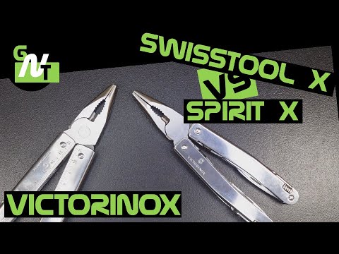 Victorinox SwissTool X VS Spirit X Comparison Review of 2 Great Tools!