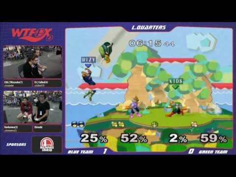 WTFOX 2: Melee Doubles - Wizzrobe/Colbol vs Darkatma/Shinobi - Losers Top 8