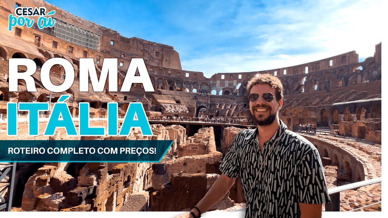 ROMA, ITÁLIA - O QUE FAZER em 4 DIAS, MELHORES PASSEIOS e ONDE COMER com PREÇOS!