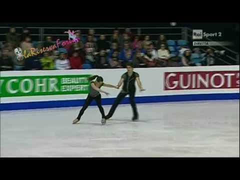 ISU ZAGREB 2013 -4/16- PAIRS SP - Nicole DELLA MONICA  Matteo GUARISE - 23.01.2013