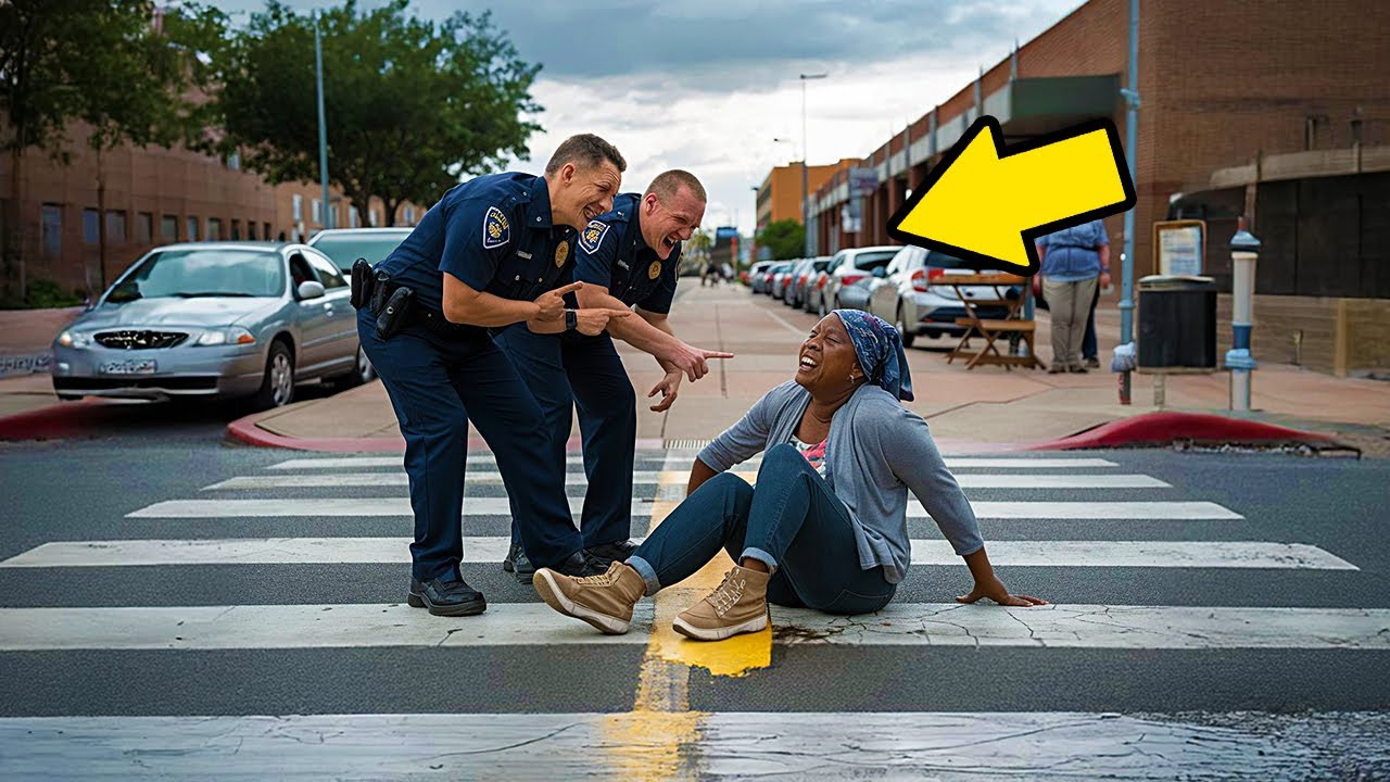 LES AGENTS RIENT D'UNE VIEILLE DAME NOIRE, MAIS PÂLISSENT EN DÉCOUVRANT QUI EST SON FILS !