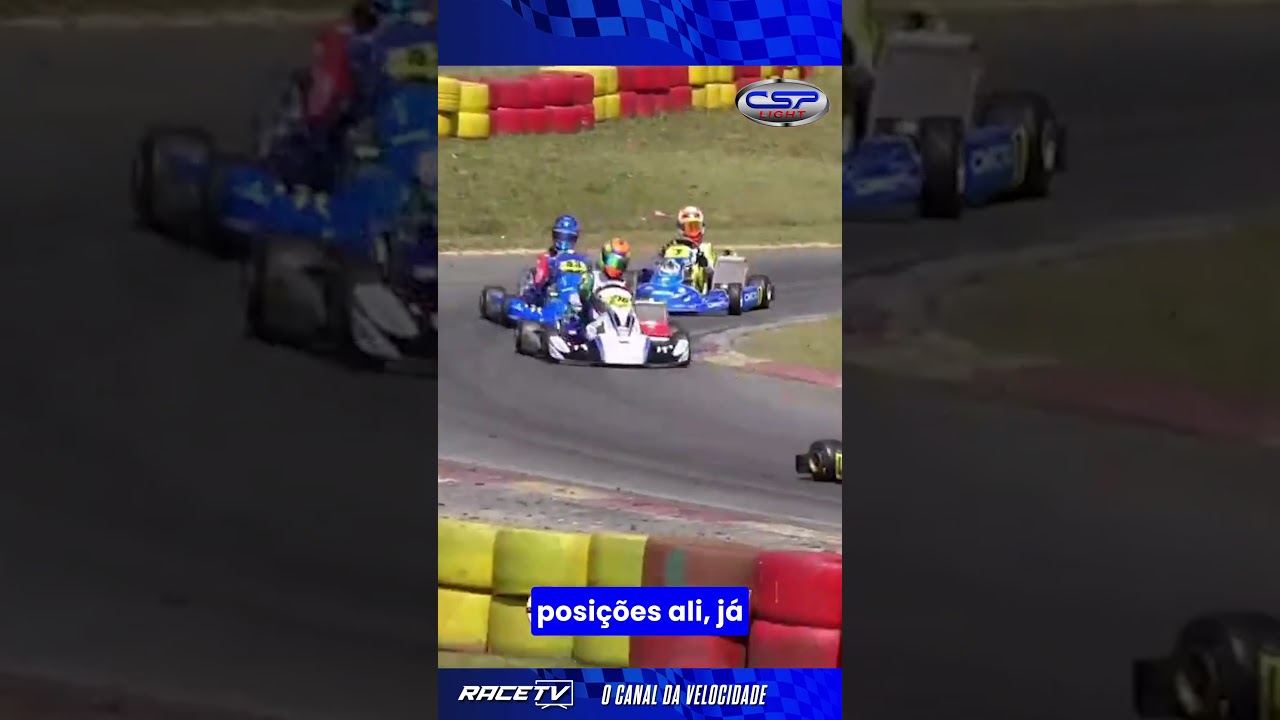 Categoria OKN Jr na 7ª Etapa da Copa São Paulo Light de Kart, temporada 2026. 🏁🏁