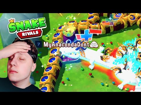 DEFEATING 60K KING! - Snake Rivals Gameplay Walkthrough w/ RARE Boitata Snake! ‹ YROR ›
