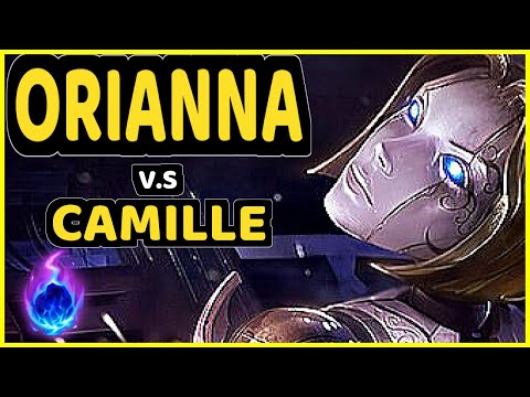 SKT T1 FAKER (ORIANNA) vs CAMILLE - MID CHALLENGER GAMEPLAY - KR