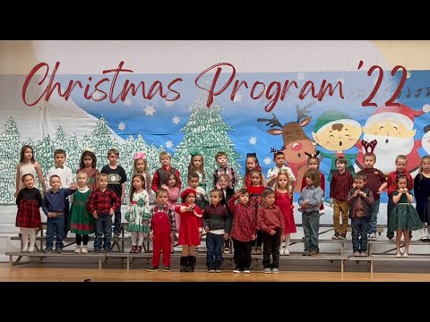 Sophia's First Stage Presentation (Christmas Program 2022) | Proud Mom | USA