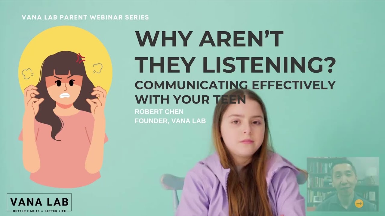 Why Your Teen Isn't Listening