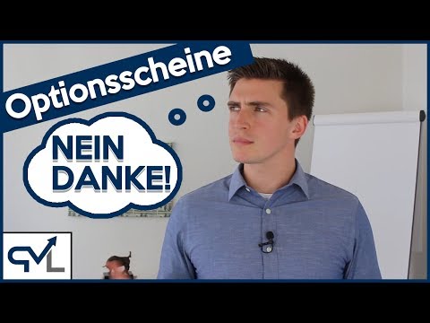 Optionsscheine VS Optionen - NIE wieder Optionsscheine nach diesem Video?