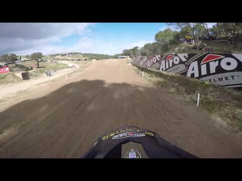 GoPro Lap Of Talavera De La Reina with Conrad Mewse MXGP of Spain 2016 - motocross