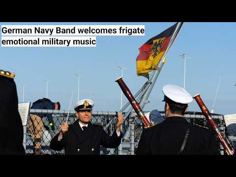 Militärmusik an der Pier: Fregatte "Sachsen-Anhalt" nach Libanon-Einsatz emotional zu Hause begrüßt