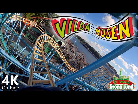 Vilda Musen - 4K On-Ride - Gröna Lund - Gerstlauer Bobsled Coaster - POV