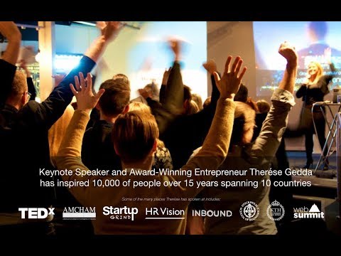 Speaker Reel /Showreel – Keynote Speaker Therese Gedda