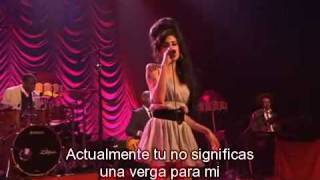 Amy Winehouse - Me &amp; Mr. Jones [Subtitulado al Español]