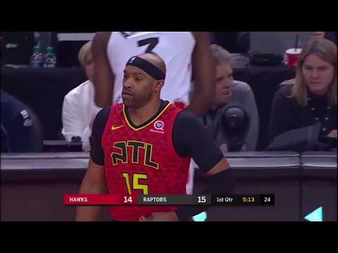 Vince Carter - standing ovation - last game in Toronto #NBA