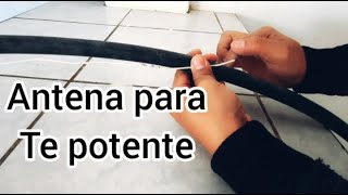 Nueva antena para TV muy potente