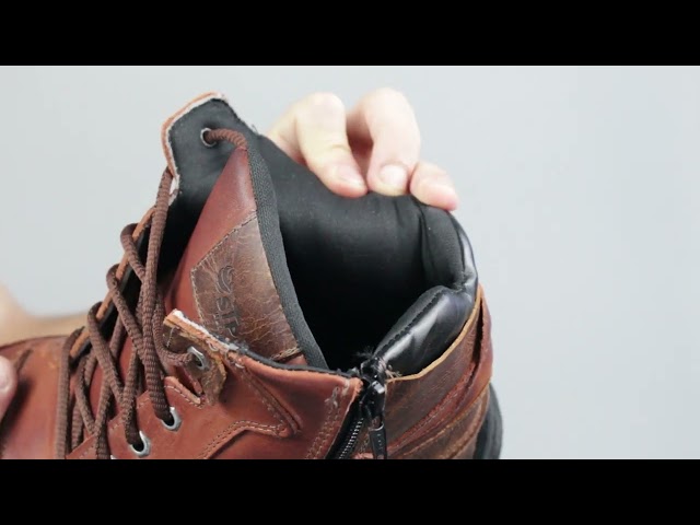 Bota Adventure Couro Legítimo Fóssil Trekking Dual Stop Boots